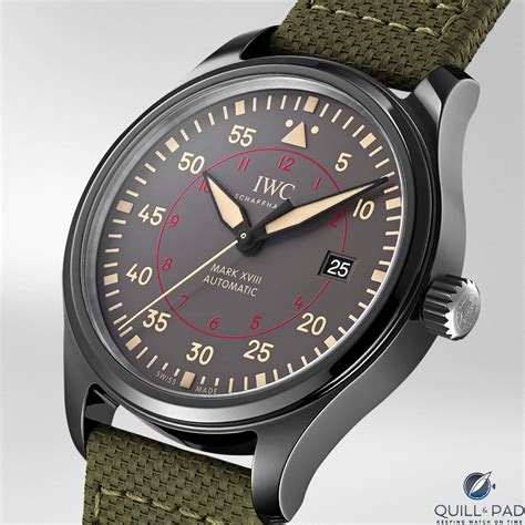 iwc fliegeruhr mark xviii top gun miramar|iwc miramar mark xviii.